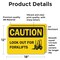 Signmission Look Out For Forklifts Caution Sign, Vinyl Decal, 18in W x 12in L, 2PK OS-2PACK-CS-D-1218-L-19198 - alternate 4
